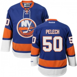 Adam Pelech Men's Fanatics Branded Blue New York Islanders Home Breakaway Custom Jersey Size: Extra Small