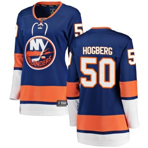 Marcus Hogberg Women's Fanatics Branded New York Islanders Breakaway Blue Home Jersey