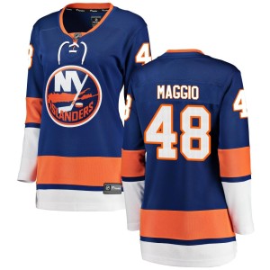 Matthew Maggio Women's Fanatics Branded New York Islanders Breakaway Blue Home Jersey