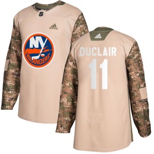 Anthony Duclair Youth Adidas New York Islanders Authentic Camo Veterans Day Practice Jersey