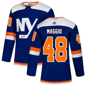 Matthew Maggio Men's Adidas New York Islanders Authentic Blue Alternate Jersey