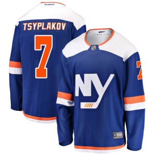 Maxim Tsyplakov Youth Fanatics Branded New York Islanders Breakaway Blue Alternate Jersey