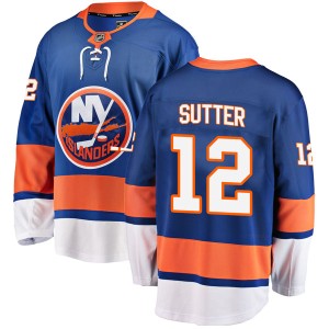 Duane Sutter Youth Fanatics Branded New York Islanders Breakaway Blue Home Jersey