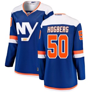 Marcus Hogberg Women's Fanatics Branded New York Islanders Breakaway Blue Alternate Jersey