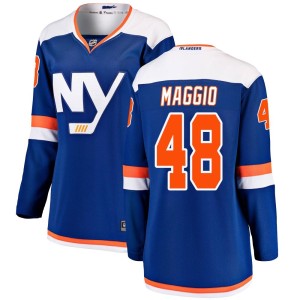 Matthew Maggio Women's Fanatics Branded New York Islanders Breakaway Blue Alternate Jersey