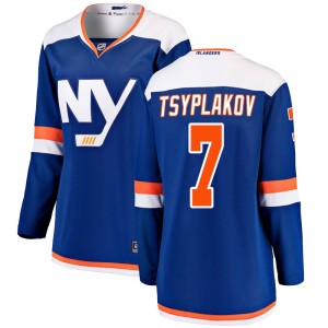 Maxim Tsyplakov Women's Fanatics Branded New York Islanders Breakaway Blue Alternate Jersey