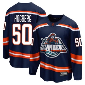 Marcus Hogberg Youth Fanatics Branded New York Islanders Breakaway Navy Special Edition 2.0 Jersey