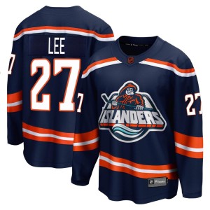 Anders Lee Youth Fanatics Branded New York Islanders Breakaway Navy Special Edition 2.0 Jersey