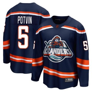 Denis Potvin Youth Fanatics Branded New York Islanders Breakaway Navy Special Edition 2.0 Jersey