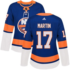 Matt Martin Women's Adidas New York Islanders Authentic Royal Home Jersey