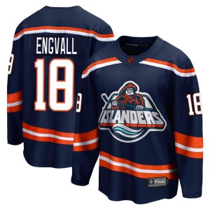 Pierre Engvall Men's Fanatics Branded New York Islanders Breakaway Navy Special Edition 2.0 Jersey