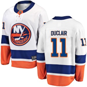 Anthony Duclair Youth Fanatics Branded New York Islanders Breakaway White Away Jersey