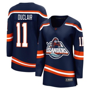 Anthony Duclair Women's Fanatics Branded New York Islanders Breakaway Navy Special Edition 2.0 Jersey