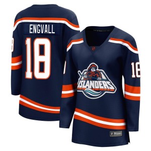 Pierre Engvall Women's Fanatics Branded New York Islanders Breakaway Navy Special Edition 2.0 Jersey